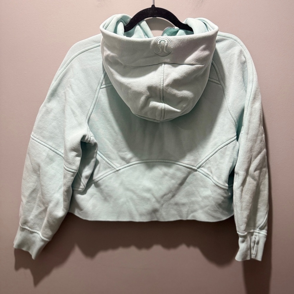 Lululemon Scuba Oversized Full-Zip Hoodie -Sheer Blue - Picture 6 of 7